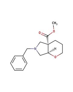 Astatech REL-METHYL (4AS,7AR)-6-BENZYLHEXAHYDROPYRANO[2,3-C]PYRROLE-4A(2H)-CARBOXYLATE; 1G; Purity 95%; MDL-MFCD34602183